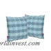 Ebern Designs Gipe Plaid Square Outdoor Throw Pillow EBDG6390